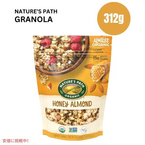 lC`[YpX I[KjbN nj[ A[h Om[ 11IX Nature's Path Organic Honey Almond Granola 11oz