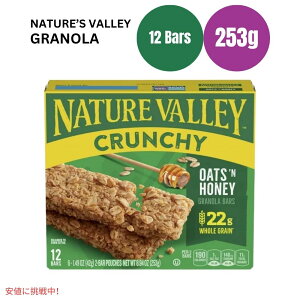 lC`[o[ N`[ I[cnj[ Om[o[ 1.49IX x 12 Nature Valley Crunchy Oats 'N Honey Granola Bars 1.49oz x 12ct