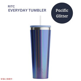 RITC エブリデイタンブラー パシフィックグリッター 28オンス RITC Everyday Tumbler Pacific Glitter 28oz