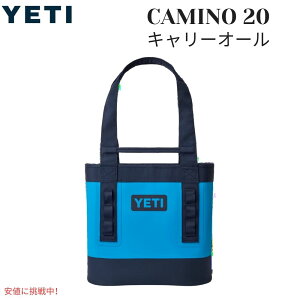 YETI �C�G�e�B �J�~�[�m 20 �L�����[�I�[�� �r�b�O�E�F�[�u �u���[ Camino 20 Carryall Tote Bag Big Wave Blue