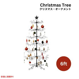 Best Choice Products 6フィート 錬鉄製 オーナメント クリスマスツリーディスプレイ Wrought Iron Christmas Tree Ornament Display 6ft