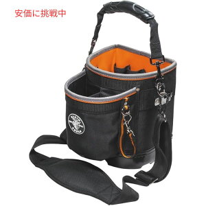 Klein Tools 14�|�P�b�g�t���V�����_�[�X�g���b�v�c�[���o�b�O Tool Bag with Shoulder Strap Has 14 Pockets for Tool Storage