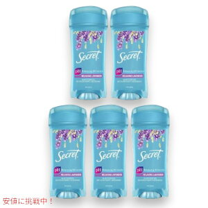 [5Zbg] V[Nbg NA WF fIhg x_[ 73g Secret Fresh CLEAR GEL Deodorant Lavender 2.6oz