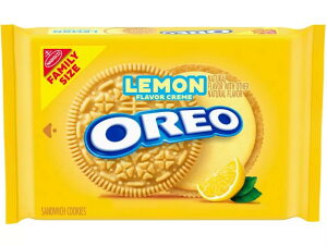 Oreo �I���I Lemon Creme Cookies ���������� �t�@�~���[�T�C�Y 18.71oz/530g