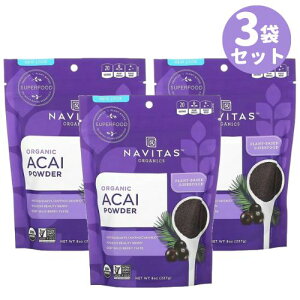 y3܃ZbgzNavitas Naturals ir^Xi`Y ATC[pE_[ 227g / Acai Powder 8oz