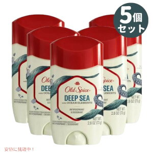�y5�Z�b�g�z �I�[���h�X�p�C�X���f�B�[�v�V�[ 73g Old Spice Deep Sea Invisible Solid Deodorant 2.6oz