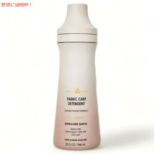 Bath & Body Works oX & {fB[NX p h[ [TEHbVhT^] 946ml / Laundry Detergent [Sunwashed Santal] 32oz