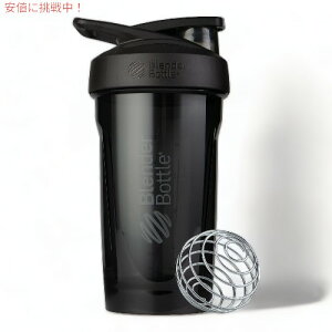 BlenderBottle �u�����_�[�{�g�� �X�g���[�_ �V�F�C�J�[�J�b�v 710ml [�u���b�N] C04298 Strada Shaker Cup 24oz Black