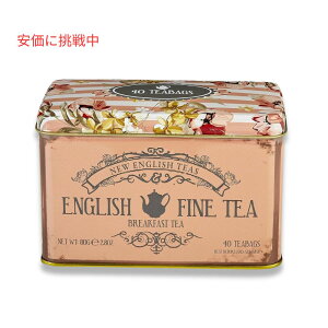 New English Teas Be[Wt[eB[ CObVubNt@Xg eB[obO 40(s[`) Vintage Floral Tea
