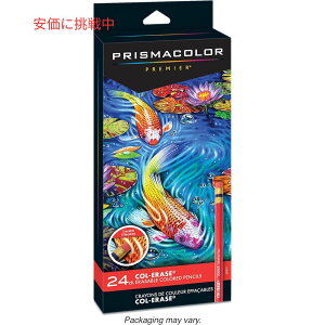 Prismacolor �v���Y�}�J���[ �v���~�A �R���C���[�X ������F���M 24�{�Z�b�g Col-Erase Set of 24 Erasable Colored Pencils