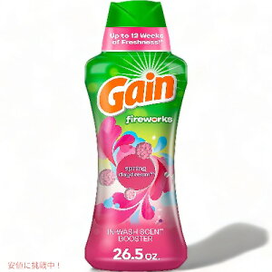 QC F r[Y 752g XvO fCh[̍ Gain Fireworks Laundry Scent Booster Beads Spring Daydream 26.5oz