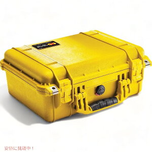PELICAN �n�[�h�P�[�X 1450 15L �C�G���[ 1450-000-240 Case With Foam Yellow