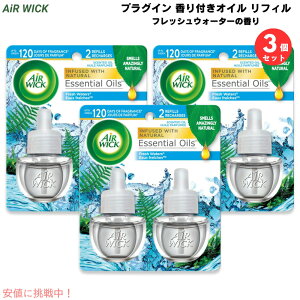 y3ZbgzAir Wick GAEBbN vOC tIC tB tbVEH[^[̍ F 2 Plug in Scented Oil Refill Fresh Water