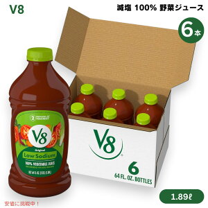 V8  100%؃W[X 1.89Li6{j Low Sodium Original 100% Vegetable Juice