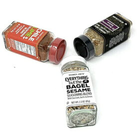 Trader Joe's トレーダー ジョーズ シーズニング スパイス 3点 バラエティ セット (チリ ライム、 エブリシング バット ザ ベーグル、 21 シーズニング サルート) Variety Seasoning Blend 調味料
