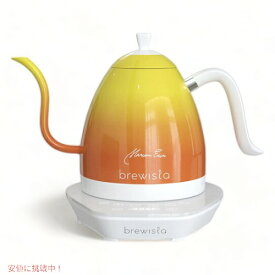 ブリューイスタ アーティサン グースネック電気ケトル 1.0L キャンディオレンジ Brewista Electric Gooseneck Kettle Candy Orange