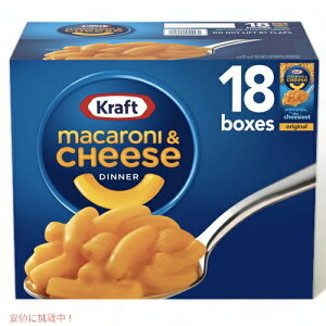 �y18���Z�b�g�zKraft Original Macaroni and Cheese Dinner (7.25 oz., 18 pk.) / �N���t�g �I���W�i�� �}�J���j���`�[�Y �f�B�i�[ 206g x 18