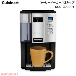 Cuisinart NCWi[g R[q[[J[ 12Jbv DCC-3000P1 ubN R[q[T[o[ fUC Coffee Maker, 12 Cup