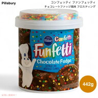 Pillsbury ピルズベリー コンフェッティ ファンフェッティ チョコレートファッジ風味 フロスティング 442…