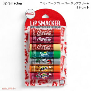 Lip Smacker bvX}bJ[ RJER[t[o[ bvN[ 8{Zbg t@^ XvCg [grA Ft Coca-Cola Flavored Balm