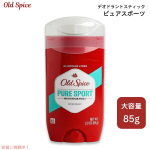 Old Spice �I�[���h�X�p�C�X 85g �n�C�G���f�������X �s���A�X�|�[�c �����Y �f�I�h�����g Pure Sports 3oz