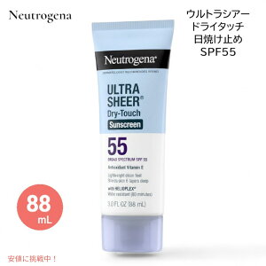 j[gW[i@hC^b` u[h XyNgĂ~ SPF55iEgVA[jNeutrogena Ultra Sheer Dry-Touch Sunblock SPF55 (88ml)