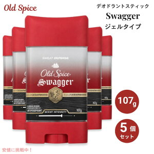 �y5�Z�b�g�zOld Spice �I�[���h�X�p�C�X �W�F���^�C�v �f�I�h�����g 107g [�X���b�K�[] Red Zone GEL Deodorant Swagger Scent 3.8oz