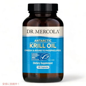 Dr Mercola Krill Oil 180 Capsules / �N�����I�C�� 1000 mg 180�J�v�Z��