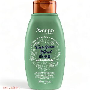 �A�r�[�m �t���b�V���O���[�� �u�����h �V�����v�[ 354ml / Aveeno Fresh Greens Blend Shampoo 12 fl oz