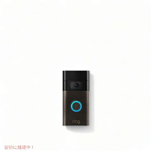Ring Video Doorbell 1080p HD �r�f�I�A���P���ꂽ���[�V�������o�A�ȒP�ȃC���X�g�[�� �x�l�`�A�� �u�����Y