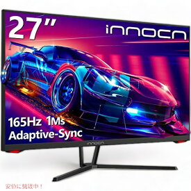 INNOCN 27インチ ゲーミングモニター 165Hz 1920×1080P FHD 1ms ブラック - 27G1G