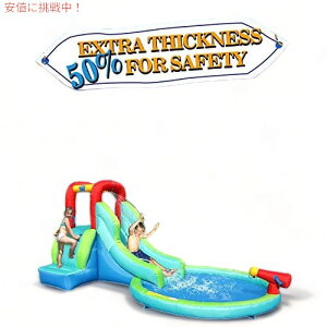 ACTION AIR Inflatable Waterslide ^v[ ƒp Ct[^u EH[^[ XChp[N V  ׂ XC_[ SC