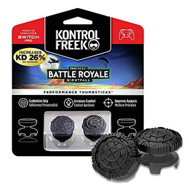 KontrolFreek Battle Royale Nightfall for Nintendo Switch Pro Controller 2高層凹地黒