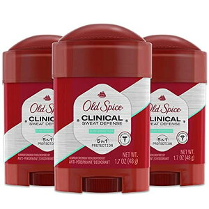 Old Spice Clinical Sweat Defense �f�I�h�����g�A72���ԁAPure Sport Plus�A1.7�I���X�A3�p�b�N