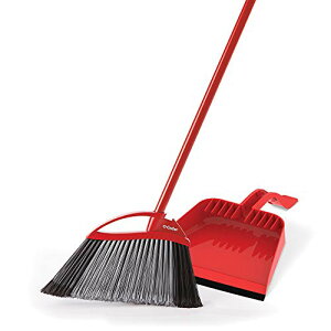 O-Cedar Pet Pro Broom��Step-On Dustpan PowerCorner