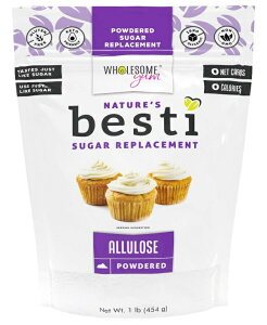 �z�[���T�� ���� Wholesome Yum �x�X�e�B �p�E�_�[�h �A�����[�X Besti Powdered Allulose �X�E�B�[�g�i�[ Sweetener 16oz