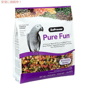 ZuPreem �s���A �t�@�� �o�[�h �t�[�h �I�E���A�C���R�p, 2 lb (Pack of 2)