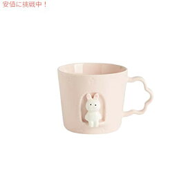 DIHOclub ウサギ セラミック カップ 9オンス (ピンク)