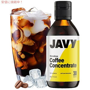 Javy 30X Cold Brew Coffee ConcentrateACX^gACXR[q[ƐoR[q[ɍœK@_ & 