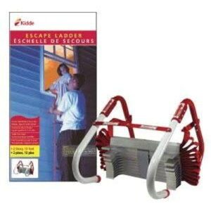�ЊQ���͂��� 3�K�p(7.6m)�@�R���p�N�g���[�^�C�v ���p�� �Z�[�t�e�B Kidde Fire Escape 3-Story Ladder