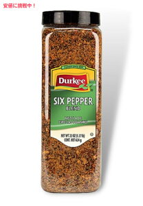 �_�[�L�[ �V�b�N�X�y�b�p�[�u�����h 624g Durkee Six Pepper Blend 22oz
