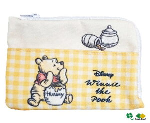 くまのプーさん ミニポーチ 【 送料無料 / 日本全国お届け 】【 ポスト入れお届け 】 ポケットティッシュケース 【代引き・配達日・時間指定不可】 小銭入れ 化粧品ポーチ ディズニーキャ