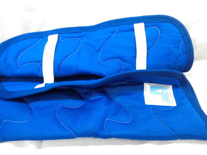 値引 枕 枕パッド セット SEA BREEZE シーブリーズ ネイビーブルー 濃い青 枕カバー 付き まくらカバーセット 沖縄不可 
