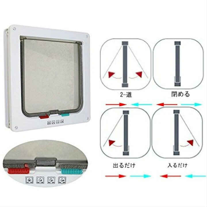 楽天市場 ペットドア 取り付け 自作 工事不要 猫 犬 ペット用ドア 出入口 キャットドア ペット用品 引き戸 サッシ 室内 屋内 ペットドアゲート 扉 ふすま マグネット ペット用ドアゲート ペット用ドアガード ペット用ドア開閉 猫用ドアゲート ロック 壁 気密性 静音 透明