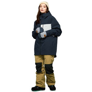 【早割クーポンで10%OFF|10/31迄】スノーボードウェア レディース 上下セット スキーウェア スノボウェア スノーウェア スノーボード ウェア スノボ ボード スキー ウエア セット オーバー