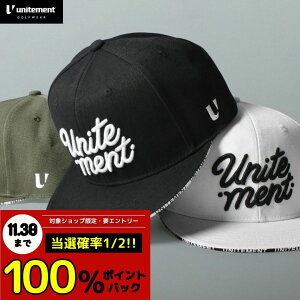 y11bIōő100%|CgobNvGg[zStEFA  ~ R[fBl[g ubN zCg J[L ̓ unitement iCgg Script Logo Cap FS-UM042