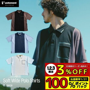 StEFA Y St  |Vc  t  R[fBl[g ̓ unitement iCgg Soft Wide Polo Shirts FS-UM038