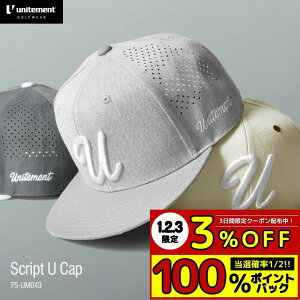 St Lbv Y Xq StEFA  ~ R[fBl[g O[ `R[ x[W unitement iCgg Script U Cap FS-UM043