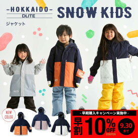 【早割10%OFFクーポン 9/30まで】スノーボードウェア スキーウェア キッズ スノーウェア スキーウェア スノーボードウェア スノボ ジュニア 子供 撥水 秋冬 ジャケット ジャンバー 110cm 120cm 130cm 140cm 北海道 札幌 DLITE 43degrees