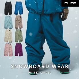 スノーボードウェア パンツ 単品 レディース スキーウェア スノボウェア スノーウェア スノーボード ウェア スノボ スキー 中綿なし オーバーサイズ 大きいサイズ メンズ ユニセックス 北海道 DLITE